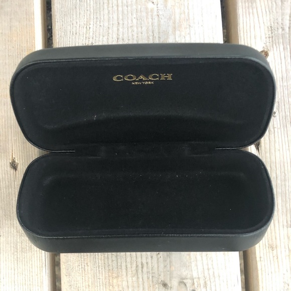 Coach Empty Black Sunglasses/Glasses Case - Picture 4 of 9